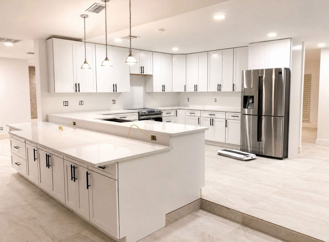 Spacious Open Concept Kitchen
