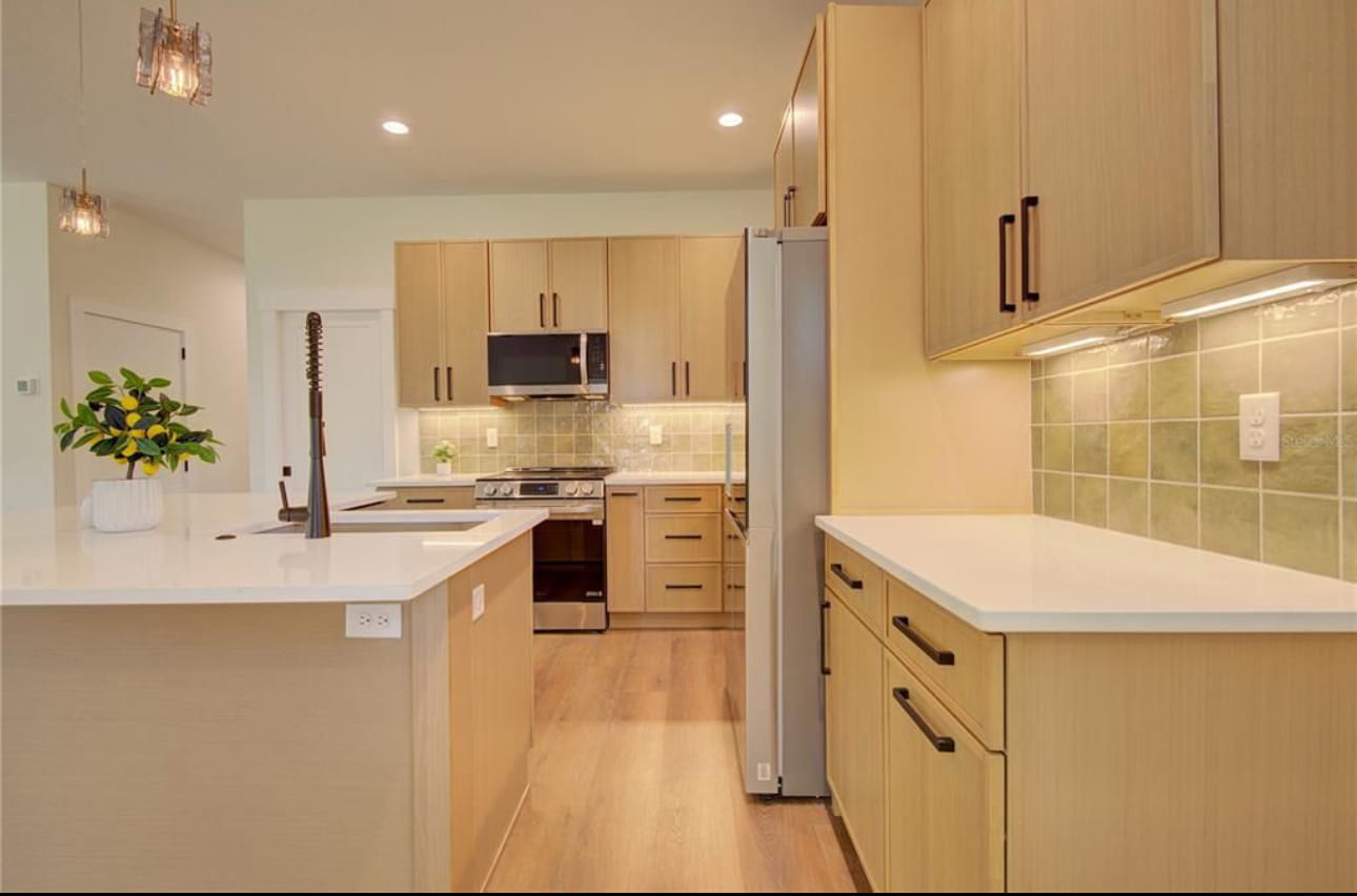 Light Wood Modern Kitchen